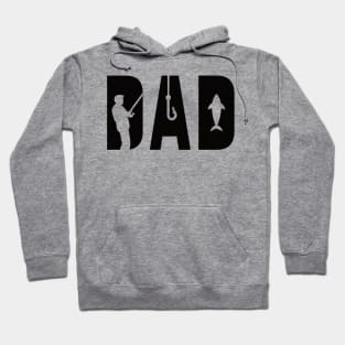 DAD Fishing, Design For Daddy Hoodie